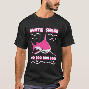 Tante Haai Grappige Familie Matching Outfit T-shirt