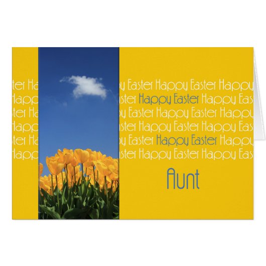 Tante Happy Pasen (Voorkant Horizontaal)