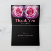 TANTE - het Huwelijk dankt u Bedankkaart (Binnen)