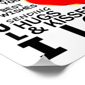 Tante, ik hou van je poster (Hoek)