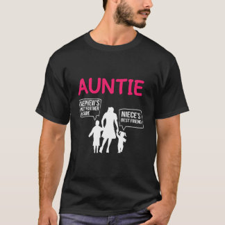 Tante Is De Beste Familieleden Neef En Nichten T-shirt