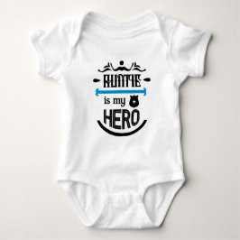 Tante is mijn held baby body romper