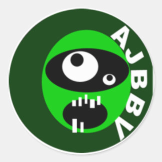 Tante Jamamas Big Band Vigilantes gezicht sticker