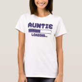 Tante Loading Zwangerschaps-Shirt T-shirt (Voorkant)