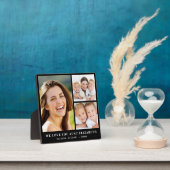 Tante Love You 3 Photo Collage Zwart Fotoplaat (Insitu)