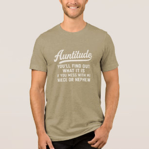 Tante-mentaliteit JE KOMT ER WEL ACHTER ALS JE RO Tri-Blend Shirt