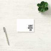 Tante Modus Aan – Grappige Familie Humor Post-it® Notes (Kantoor)