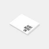 Tante Modus Aan – Grappige Familie Humor Post-it® Notes (Schuin)