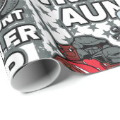 Tante motorrijwiel cadeaupapier (Rol Hoek)