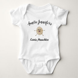 tante Newborn Little Munchkin Niece Nephew Cute Romper