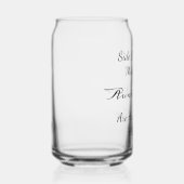 Tante & nichtje citaat – naast elkaar of mijlenver blikvorm glas (Links)