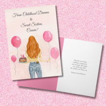 Tante nichtje Sweet Sixteen-meisjesjeans