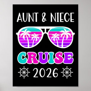Tante Niece Cruise Reis 2026 Zomer Vakantie Matchi Poster