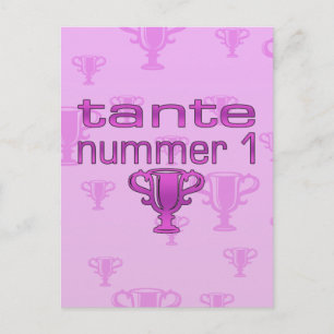 Tante Nummer 1 Briefkaart