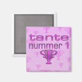 Tante Nummer 1 Magneet (Voorkant / Achterkant)