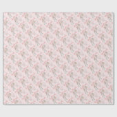 Tante-olifant en Dragonfly-cadeau zonder zegen Cadeaupapier (Vlak)