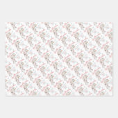 Tante-olifant en Dragonfly-cadeau zonder zegen Inpakpapier Vel (Voorkant)