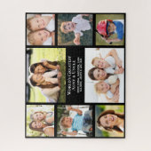 Tante Oom 8 Fotocollage Legpuzzel (Verticaal)