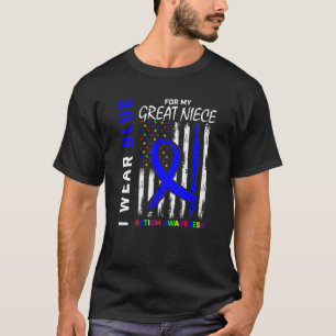 Tante oom Blue voor mijn kleine autisme autismen T-shirt
