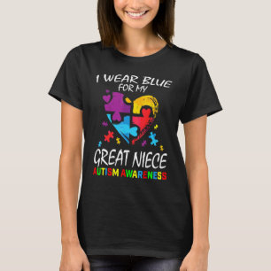 Tante oom die ik blauw Draag voor mijn grote nicht T-shirt