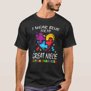 Tante oom die ik blauw Draag voor mijn grote nicht T-shirt