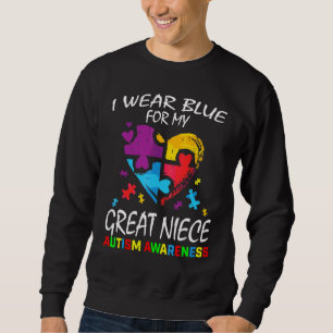 Tante oom die ik blauw Draag voor mijn grote nicht Trui