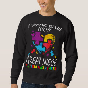 Tante oom die ik blauw Draag voor mijn grote nicht Trui