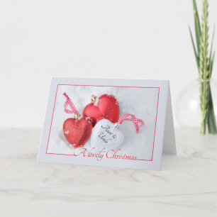 tante & oom Merry-kerstkaart Feestdagen Kaart