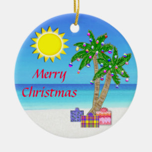 Tante Ornamenten, vrolijk kerstfeest. Keramisch Ornament