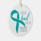 Tante - Ovarian Cancer Ornament (Rechts)