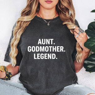 Tante Peetmoeder Legende Grappig Citaat Ontwerp T-shirt