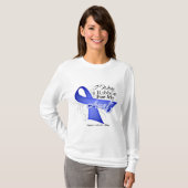 Tante Periwinkle Ribbon - Stomach Cancer T-shirt (Voorkant volledig)