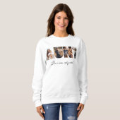 Tante Photo Collage Sweatshirt (Voorkant volledig)