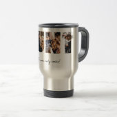 Tante Photo Collage Travel Mug Reisbeker (Voorkant rechts)