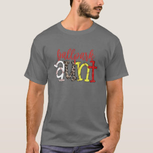 Tante Proud Baseball Softball tante Leopard Ballpa T-shirt