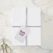 Tante Quote Tante Cadeaulabel (Met Touw)