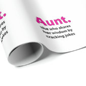 Tante Quote Tante Cadeaupapier (Rol Hoek)