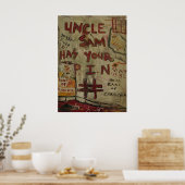 TANTE ROOS PINCODE POSTER (Keuken)
