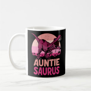 Tante Saurus Auntiesaurus Dinosaur Familie Koffiemok