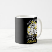 Tante Saurus Jurasskicked Tante Rex Koffiemok (Voorkant rechts)