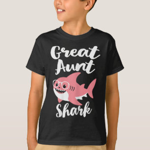 Tante Shark Moederdag Oma Grappig T-shirt