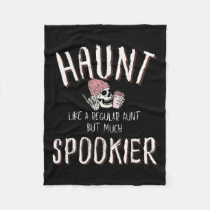 Tante Shirt Halloween Skeleton Kostuum Fleece Deken