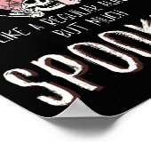 Tante Shirt Halloween Skeleton Kostuum Poster (Hoek)