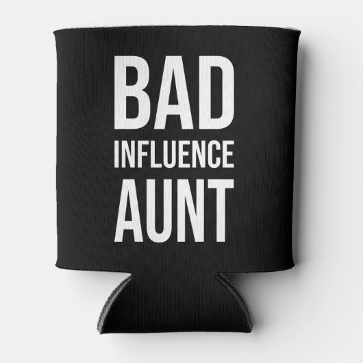 Tante slechte invloed blikjeskoeler (Voorkant)