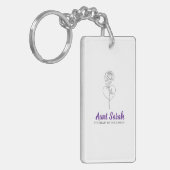 Tante Sleutelhanger - Het hart van ons gezin (Voorkant Links)