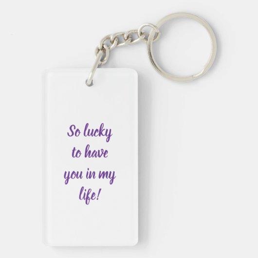 Tante Sleutelhanger - Het hart van ons gezin (achterkant)