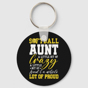 Tante Softll Trots Tante Van Een Softll Speler Tan Sleutelhanger