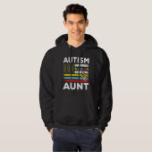 Tante Special Puzzle Flag Autisme Awareness Hoodie (Voorkant volledig)
