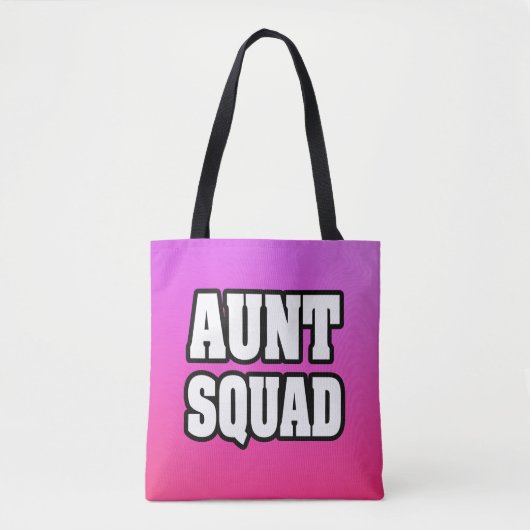 Tante Squad canvas tas vrouwen tante (Voorkant)