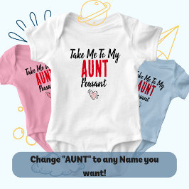 Tante Squad goedgekeurd: Breng me naar mijn tante  Romper